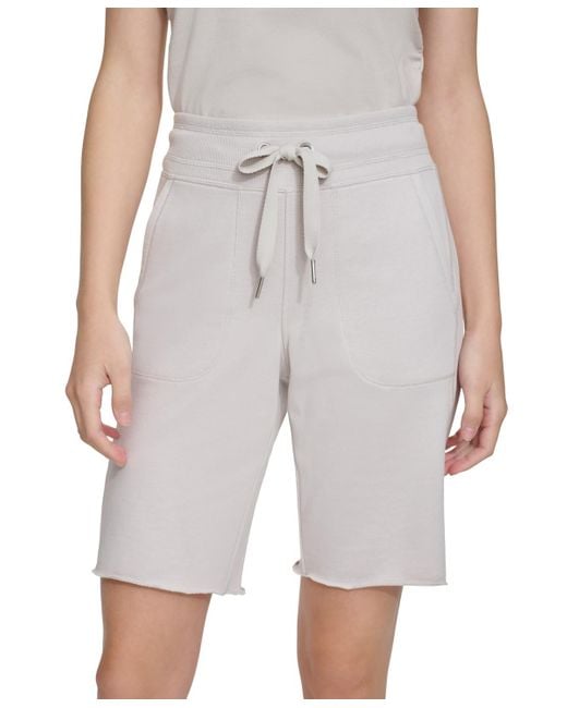 Calvin Klein Performance Drawstring Shorts in Gray | Lyst