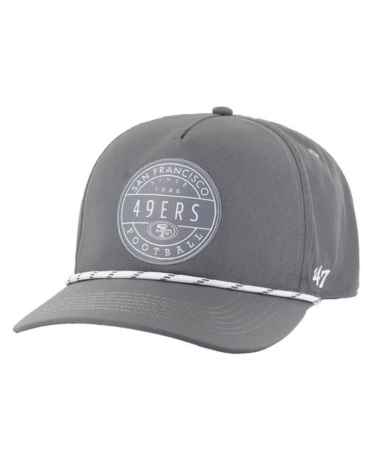'47 Gray San Francisco 49ers Suburbia Hitch Adjustable Hat for men