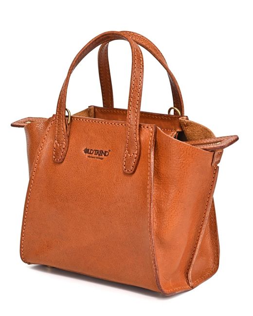 Old Trend Brown Iris Mini Tote Bag