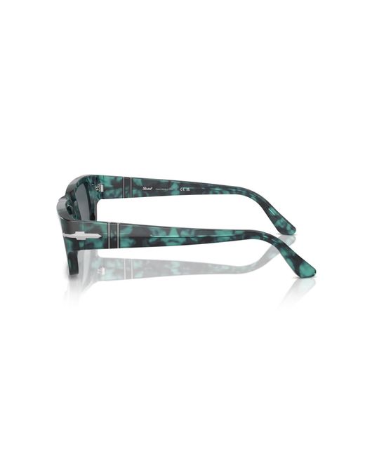 Persol Blue Rectangle Sunglasses
