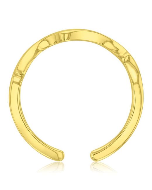 Roxy Waterproof Yellow Waves Toe Ring