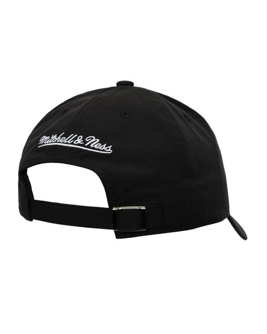 Mitchell & Ness Black Inter Miami Cf Perfect Strap Back Adjustable Hat for men