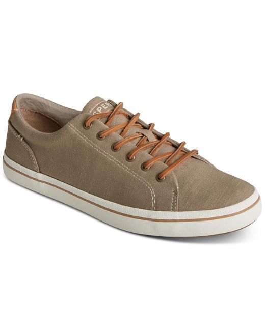 Sperry Top-Sider Brown Striper Ii Cvo Preppy Lace-up Sneakers for men