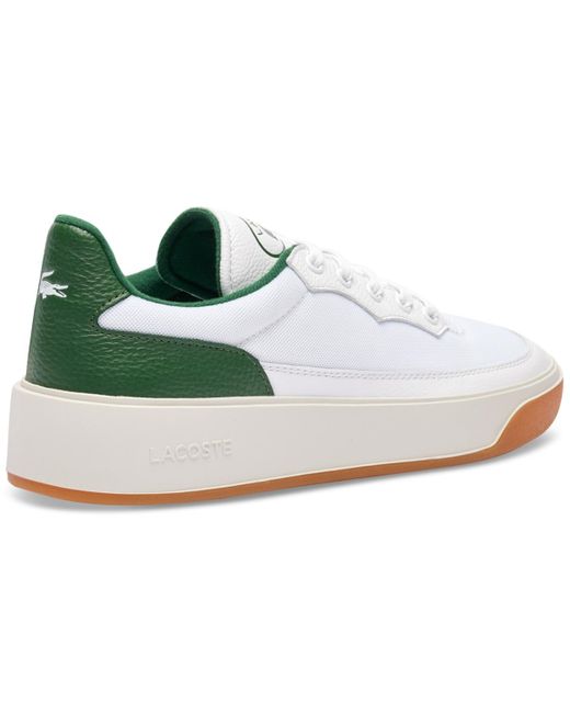 Lacoste White G80 Club Lace-up Court Sneakers for men