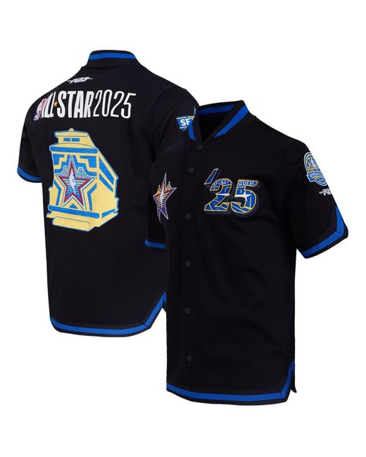 Pro Standard Blue And 2025 Nba All-star Game Full-snap Warm-up Jacket