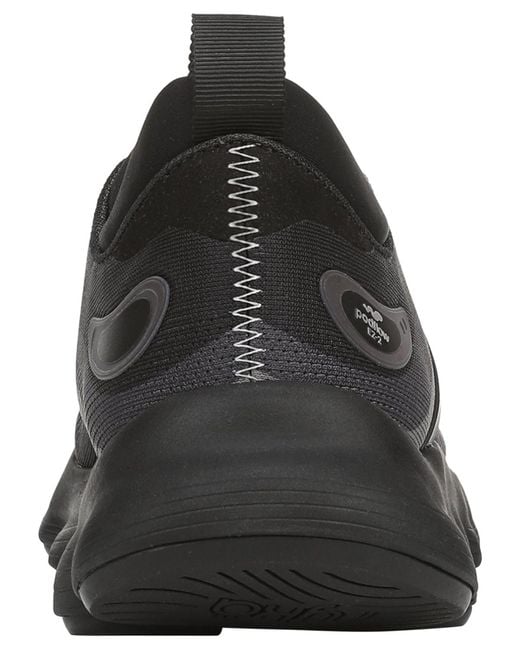 Ryka Black Podflow Walking toggle Athletic Sneakers