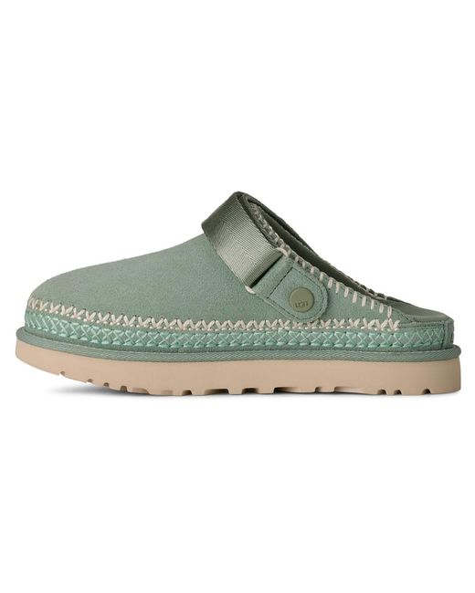 Ugg Green Goldenstar Adjustable Strap Meadow Accent Clog