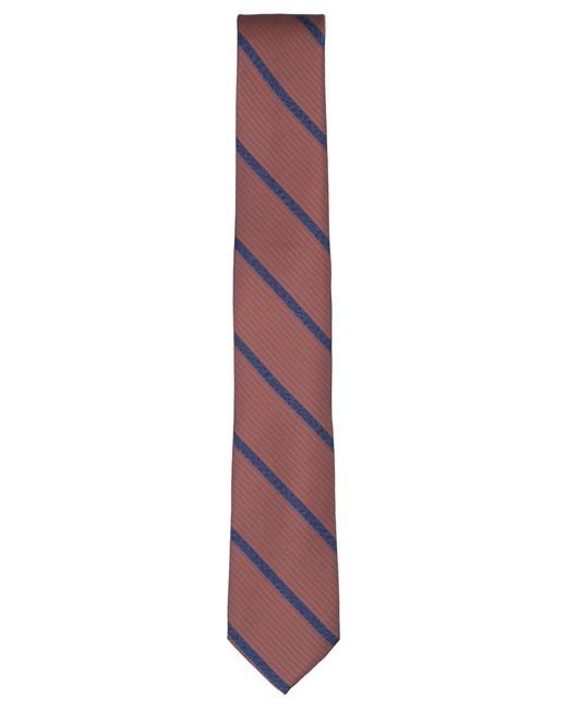 BarIII Purple Crew Stripe Pattern Tie for men