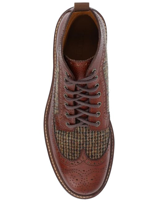 Taft Brown The Boston Longwing Boot for men