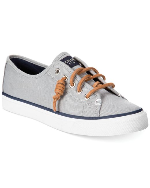 Sperry Top-Sider Gray Seacoast Sneakers