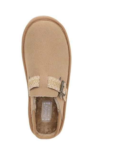 Blowfish Natural Monday Round Toe Platform Mules