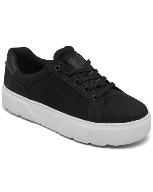 Timberland Black Laurel Court Casual Sneakers From Finish Line