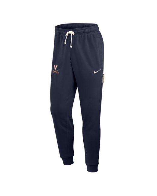 Nike Blue Virginia Cavaliers 2025 Sideline Performance Taper Pants