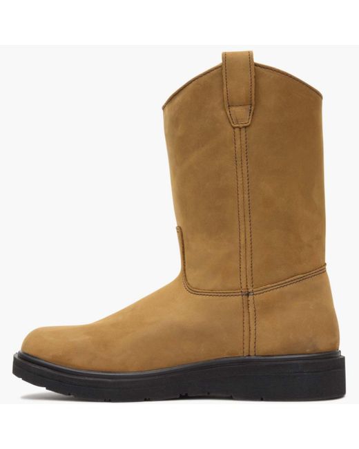 Georgia Boot Brown Farm And Ranch Pull On Work Boot for men