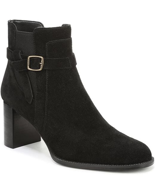 Vionic Black Vivette Ankle Booties