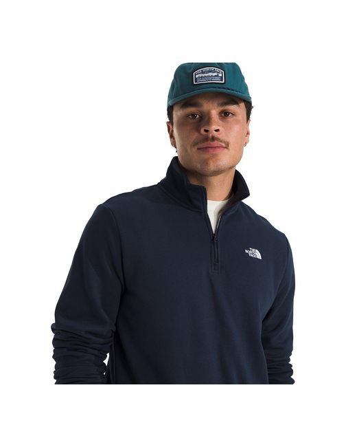 The North Face Evolution Simple Dome Quarter Zip Sweatshirt in Blue for ...