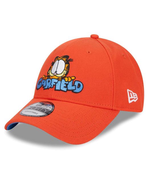 KTZ Orange Garfield 9forty Adjustable Hat for men