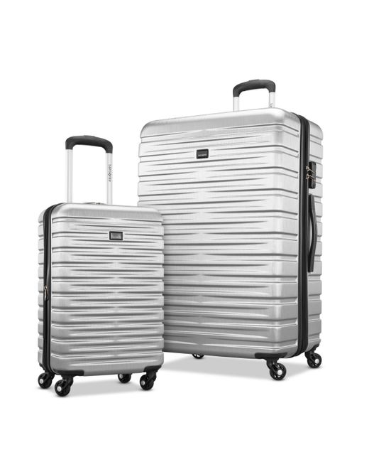 Samsonite Gray Uptempo X Hardside 2 Piece Carry-on And Large Spinner Set