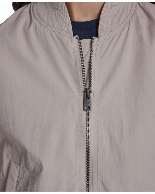 Levi's Gray Lightweight Bomber Jacket