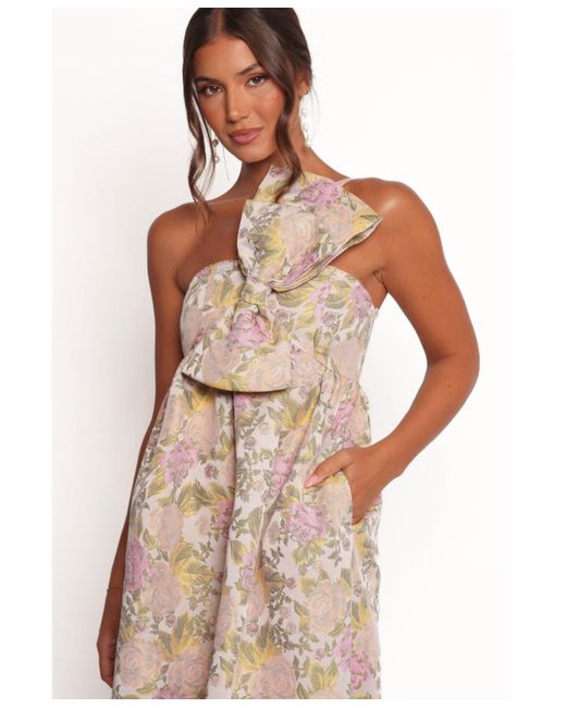 betina bow front maxi dress blue Betina Bow Front Maxi Dress main image 0