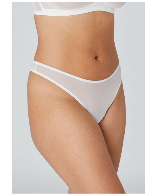 CUUP White Plus Size The Thong