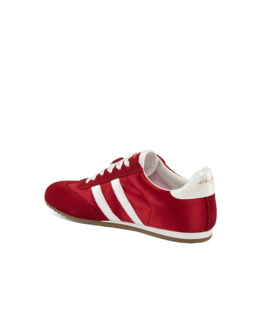 J/Slides Red peggy Sneaker