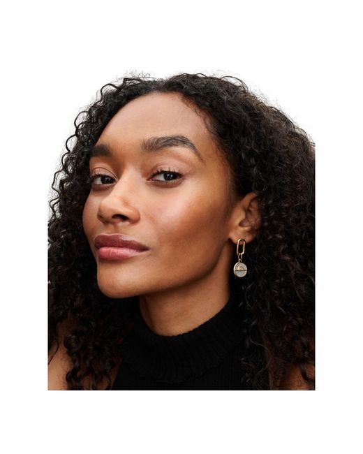 Pandora Metallic Openable Stud Earrings