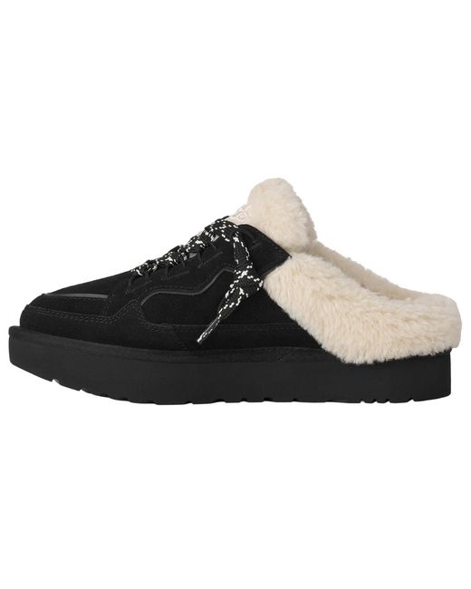 Ugg Black Lowmel Round Toe Mule Clogs