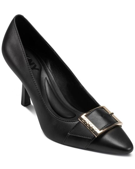 DKNY Black Nashbrook Pumps