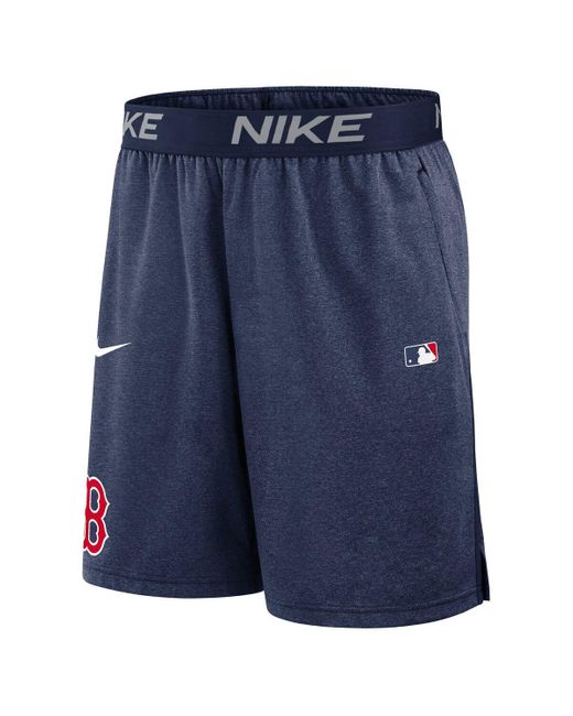 Nike Blue Boston Red Sox Authentic Collection Performance Knit Shorts for men