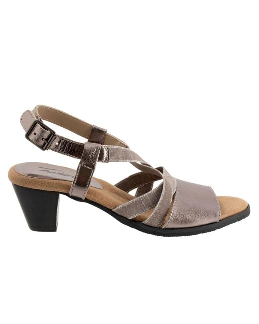 Trotters Metallic Meadow Sandal