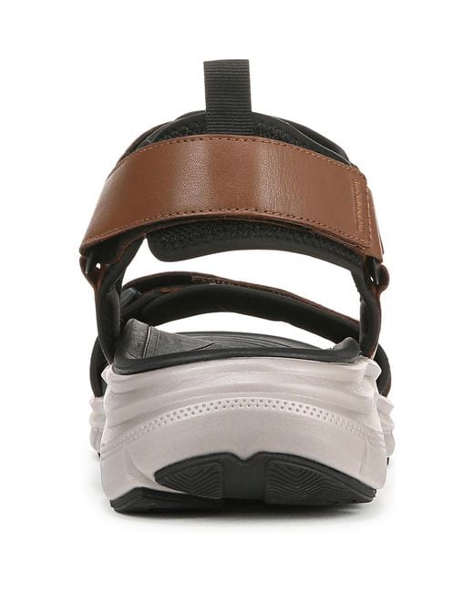 Vionic Black Walk Max Wanderer Walking Sandals for men