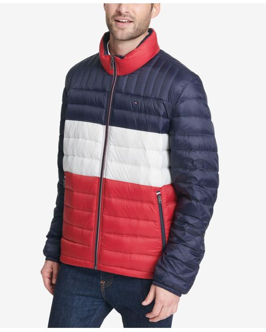 tommy hilfiger packable puffer