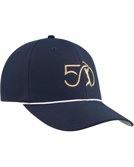 Imperial Blue The Players 50th Anniversary The Wingman Rope Adjustable Hat for men