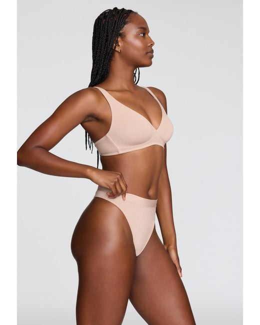 CUUP Brown Plus Size The Wireless Plunge
