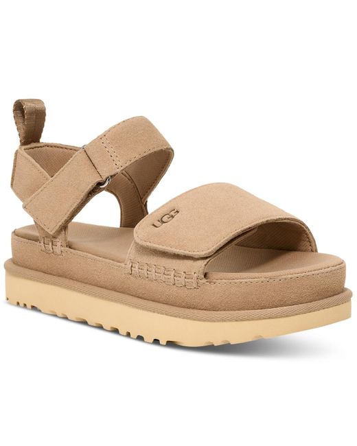 Ugg Natural Goldenstar Flat Platform Lug-sole Als