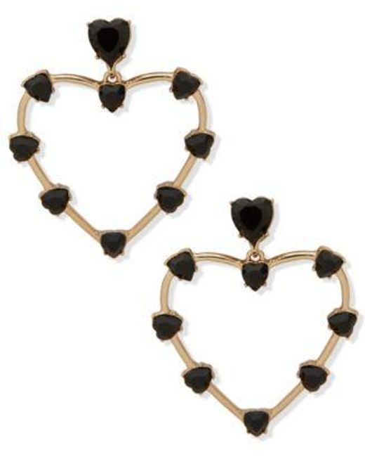 Karl Lagerfeld Black Karl Lagerfeld Heart Stone Collection