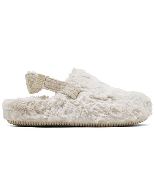Nike White Calm Mule Se Sandals From Finish Line