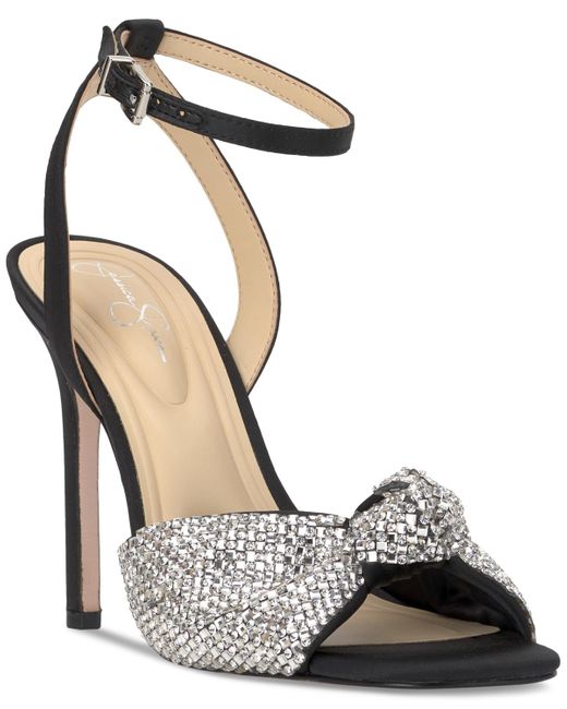 Jessica Simpson Black Ohela Ankle-strap Dress Sandals