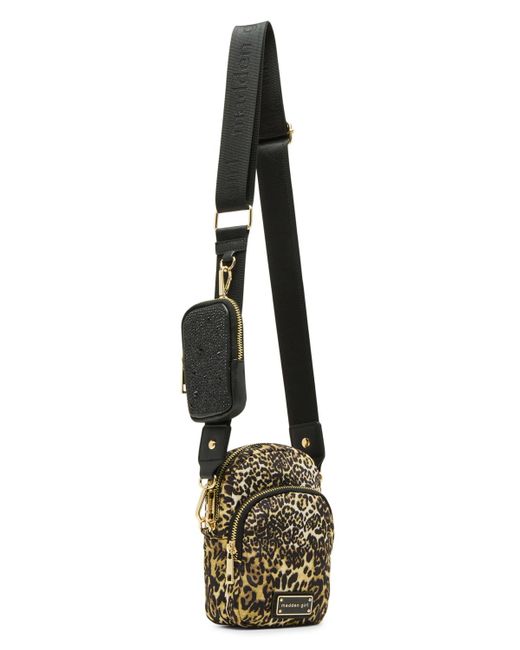 Madden Girl Black Baily North/south Mini Crossbody Bag