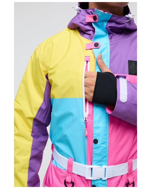 OOSC Pink So Fetch Ski Suit for men