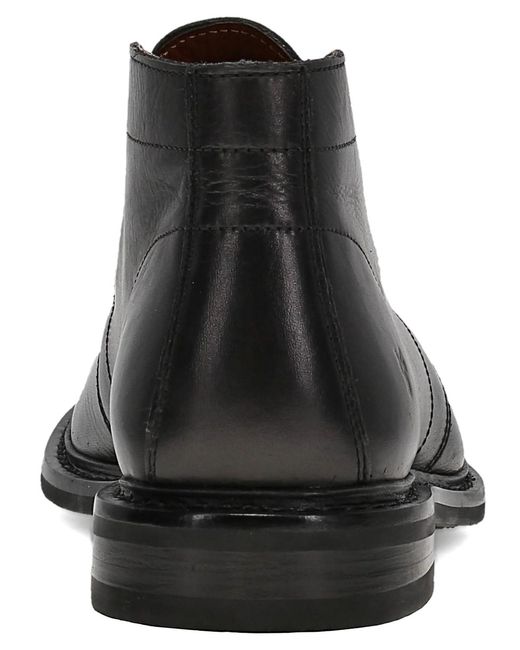 Frye Black Paul Chukka Round-toe Boots for men