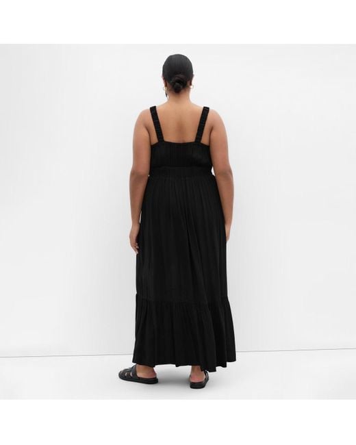 City Chic Black Plus Size Vacay Maxi Dress