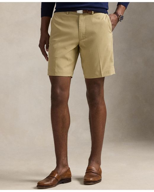 Polo Ralph Lauren Blue 9-inch Tailored-fit Performance Shorts for men