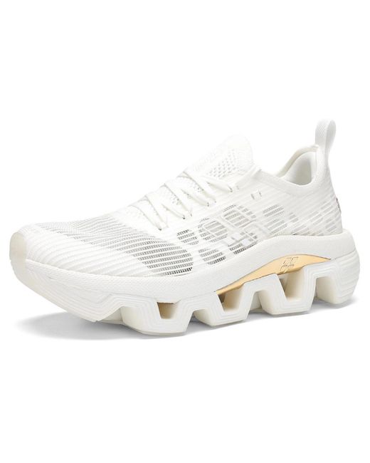 Pinnip White Performance Sneakers Wave for men
