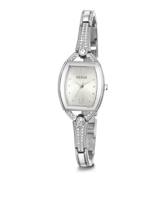 Guess White Glitz Watch