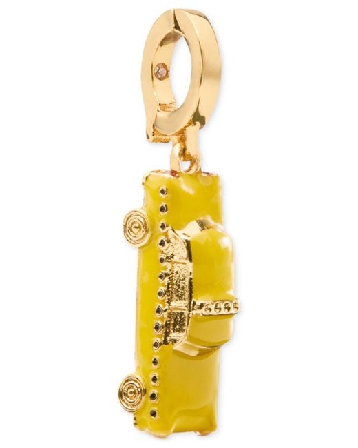 Kate Spade Metallic Tone One In A Million Taxi Charm