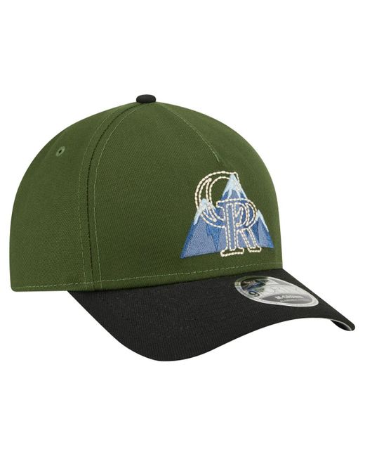 KTZ Green Â Colorado Rockies City Feature 9forty A-frame Adjustable Hat for men
