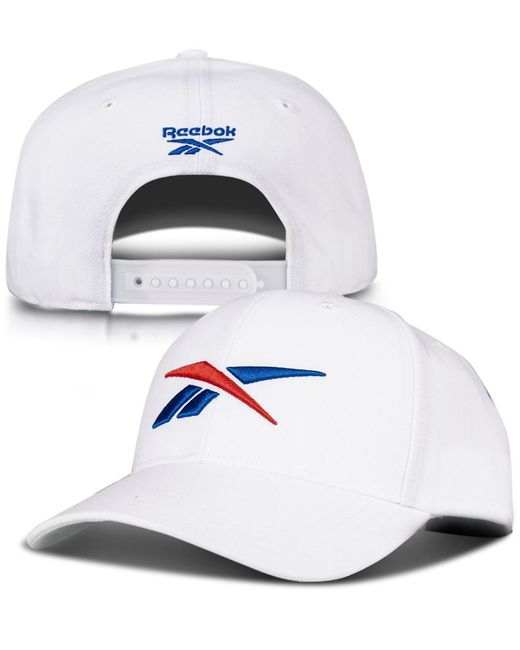 Reebok White Vector Logo Cap for men