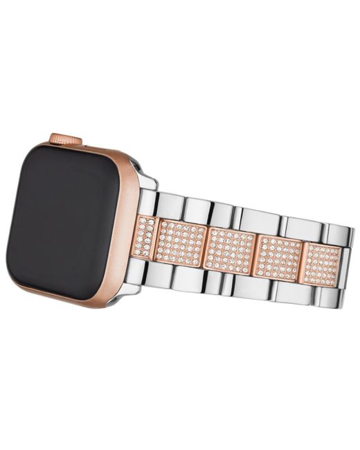 Michael Kors Pavé Two-tone Strap For Apple Watch® | Lyst